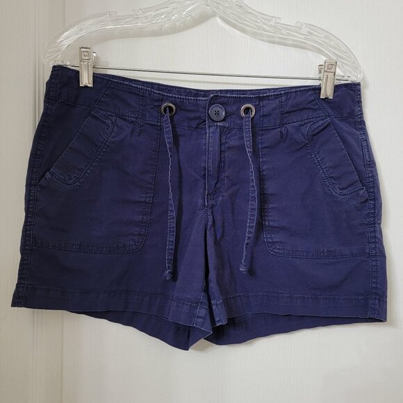 Dalia Collection Size 6 Navy Blue Chino Shorts, Gently Used Condition - Picture 1 of 10